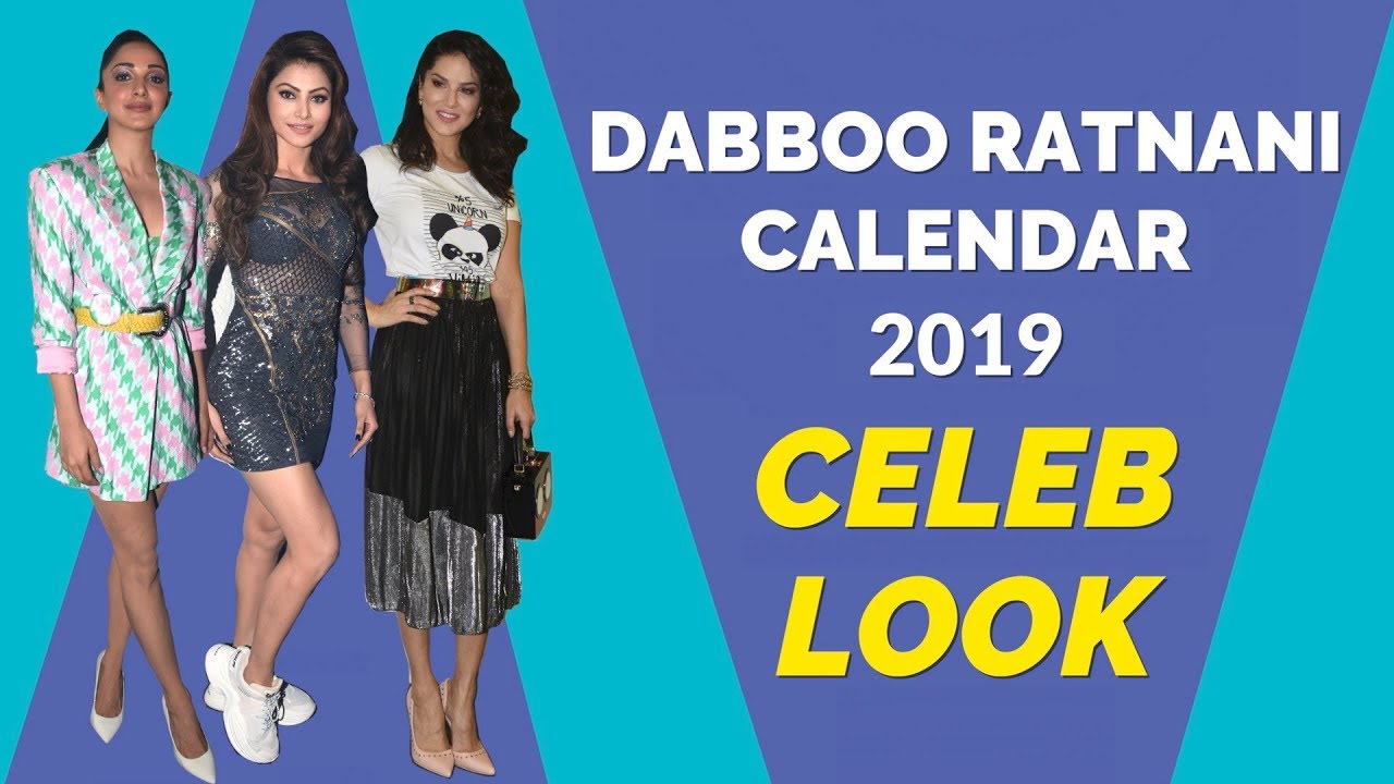 Calendar Launch 2019: Celebrity Photographer Dabboo Ratnani Calendar Launch 2019