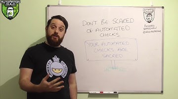 Preview: Your Automated Checks are Sacred w\Richard Bradshaw