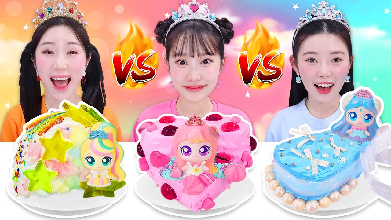 프린세스 캐치티니핑 케이크 챌린지!!👑🎂ㅣTeenieping Cake DIY Challenge