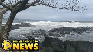 High Surf Warning Closes Hilo Highway, Beach Parks (February 24, 2026)