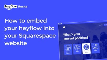 How to embed your heyflow into your Squarespace website