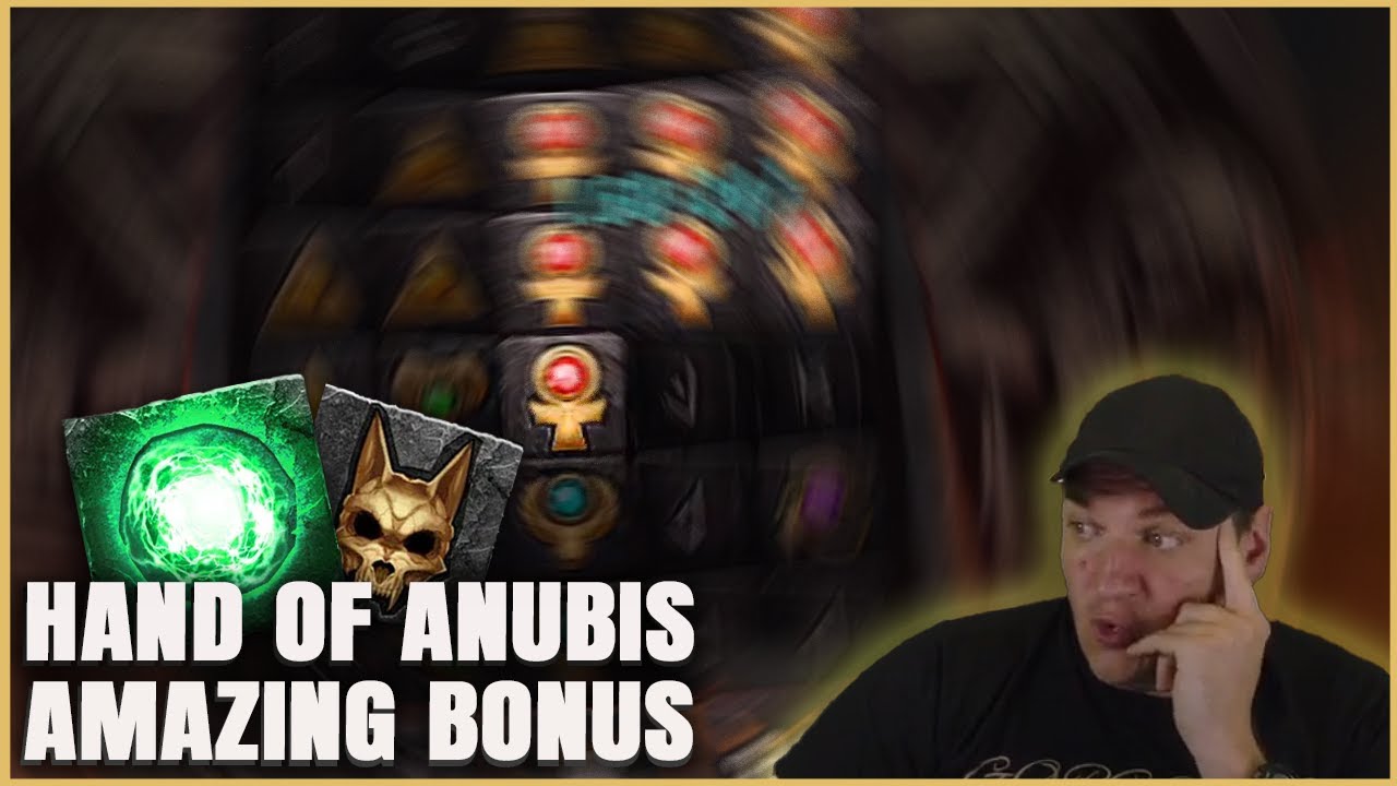 HAND OF ANUBIS AMAZING BONUS - YouTube