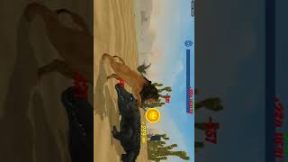 fighting 3 lions in crocodile family Sim online! screenshot 3