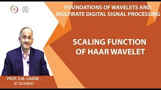 Scaling function of Haar wavelet