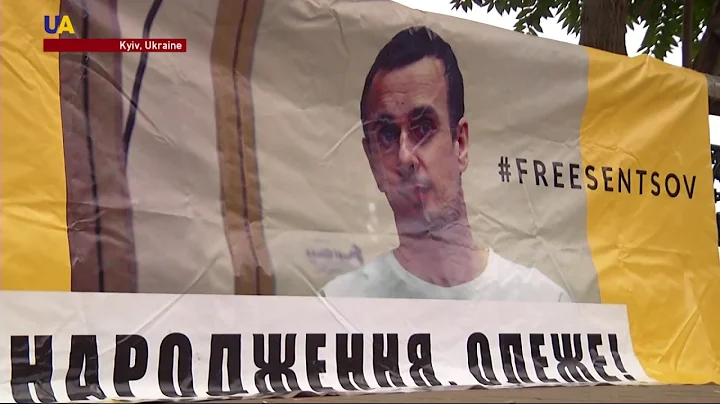 Kyiv Pays Tribute to Oleh Sentsov, Ukrainian Direc...