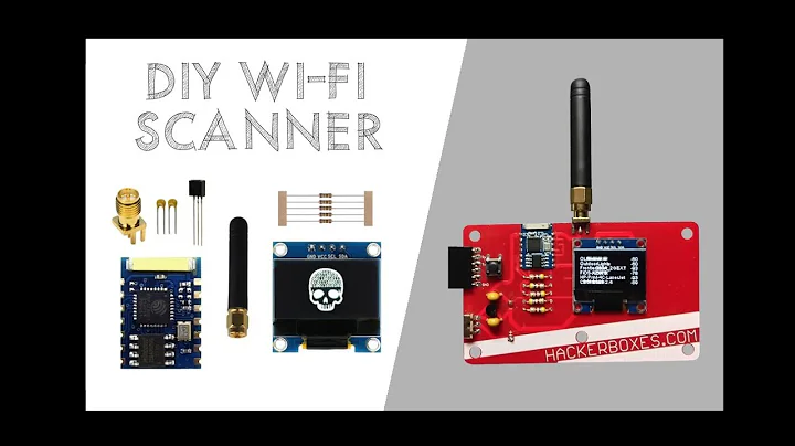 Assembly of WiFi Scanner HackerBox 0042