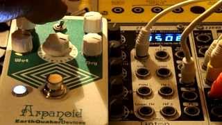 Earthquaker Devices Arpanoid Modular Synth Demo - YouTube