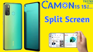 How to Split Screen in Tecno Camon 15 | How to Split Screen in Tecno Camon 15 Pro
