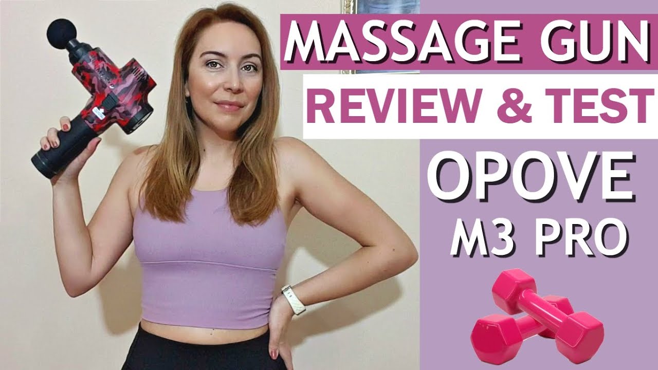 OPOVE M3 PRO MASSAGE GUN REVIEW & TEST! HOW TO GET RID OF BACK AND NECK