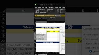 Excel Text to Columns Trick 🔥 (Split Data in 2 Seconds)