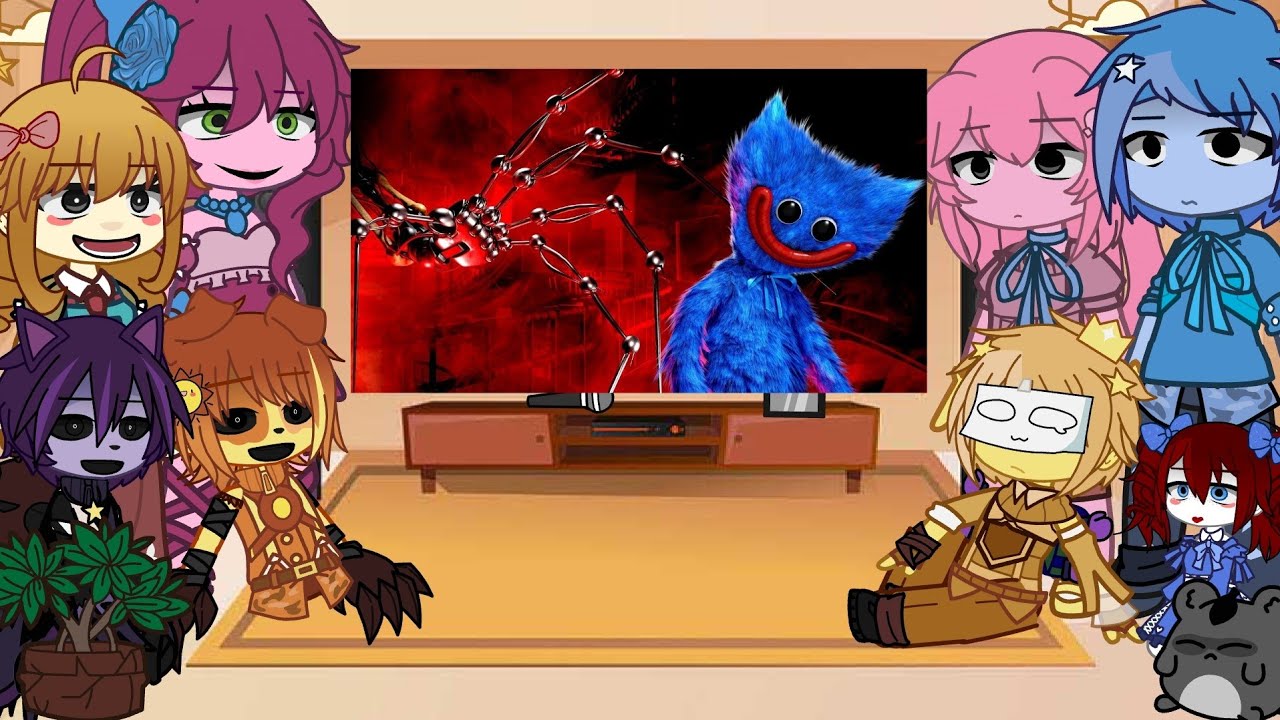 Poppy Playtime React To Poppy Playtime Chapter 5 Official Gameplay Trailer II Gacha Club 🐰