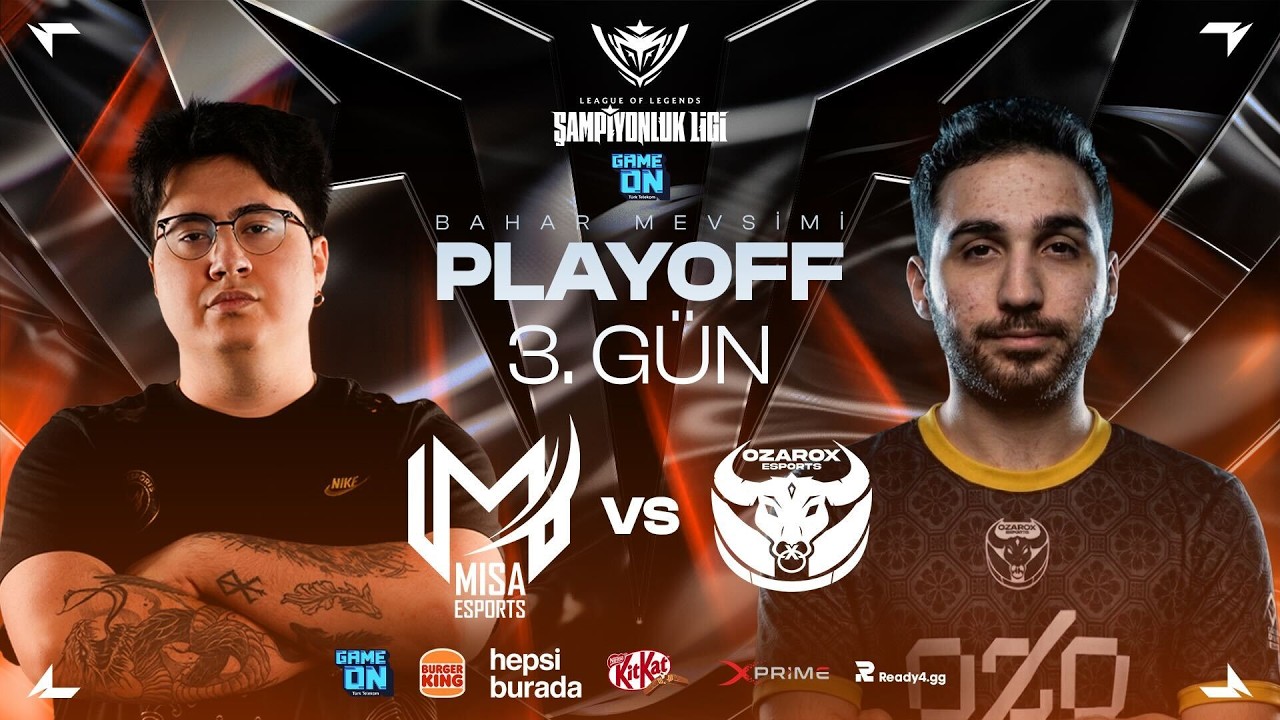 MISA Esports 🆚 Ozarox Esports — GAMEON Şampiyonluk Ligi Bahar Mevsimi — Playoff Aşaması — BO5