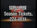 San antonio spurs season tickets ad  1986