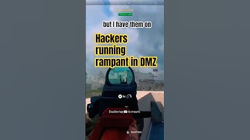 They’re not even hiding it anymore 🙈 hackers are getting bold in the DMZ #warzone #cod #mw2 #gaming