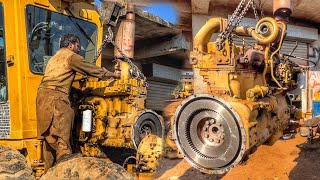 Incredible Reconstruction of a CAT 140g Motor Grader Engine