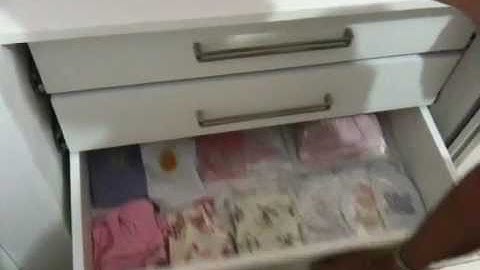 Amore mostrando o quartinho da bebê!