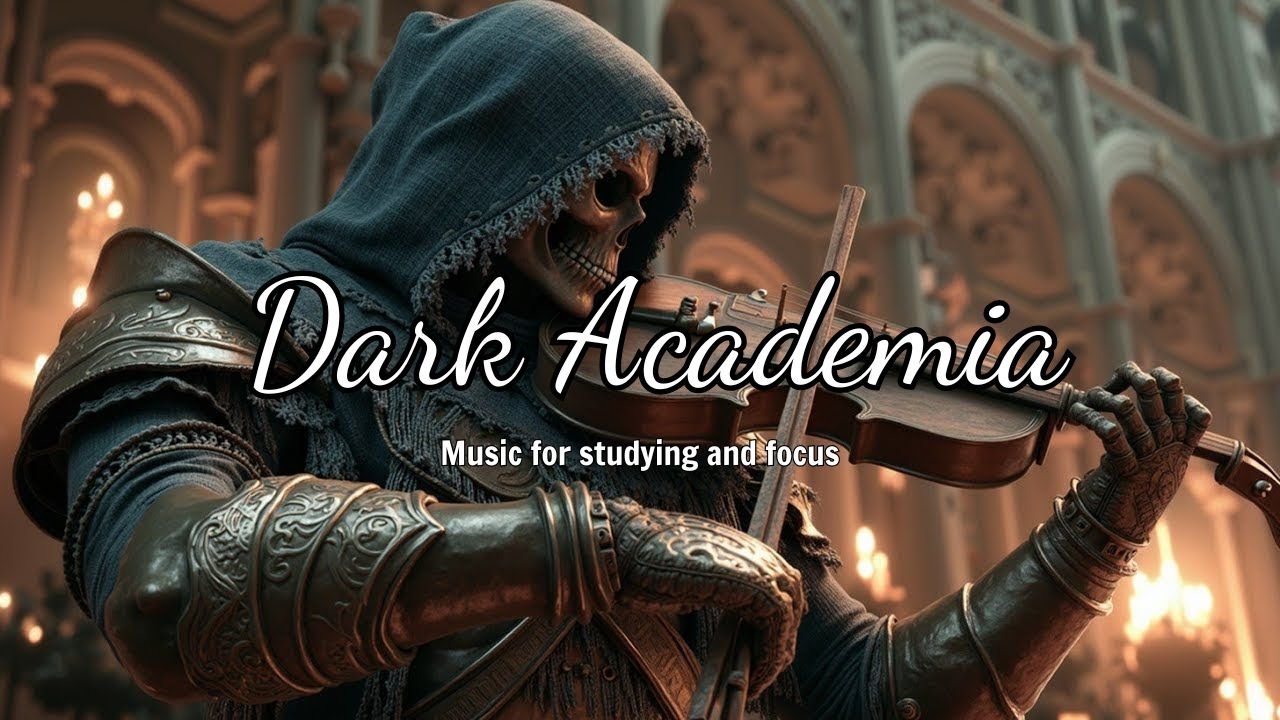 Жуткие скрипичные мелодии | Темная академия, музыка для учебы и глубокой концентрации