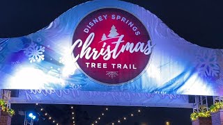 Disney Springs Christmas Trees and Jaleo 12/13/2019