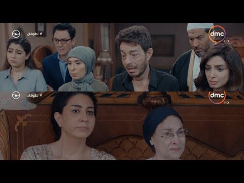 مواجهة الحاجة صفية مع ولادها يارب خدني عندك قبل ما أضعف الطوفان