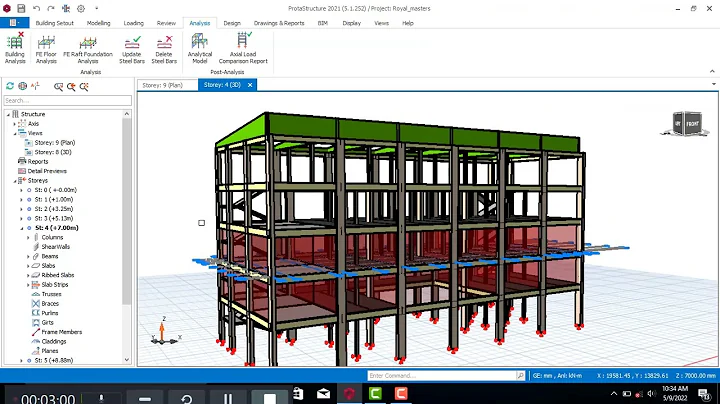 Solve "analysis terminated due to error in sparse solver" in ProtaStructure.