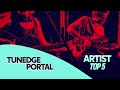 Tunedge artist portal artist top 5 for november 2023