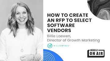 How to Create an RFP to Select Software Vendors