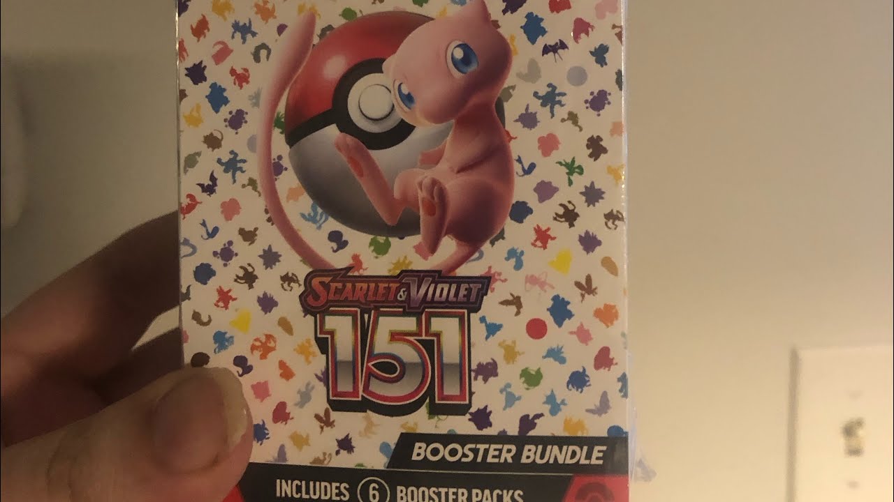 Pokémon 151 booster bundle opening - YouTube