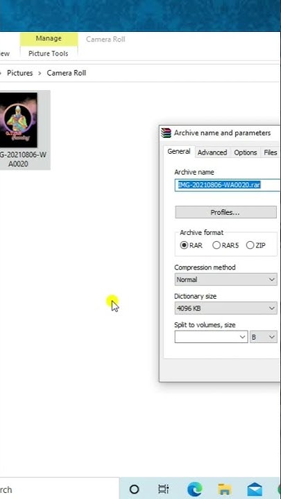 How to Convert Normal File to ZIP File | #convert #change #normal #file ...