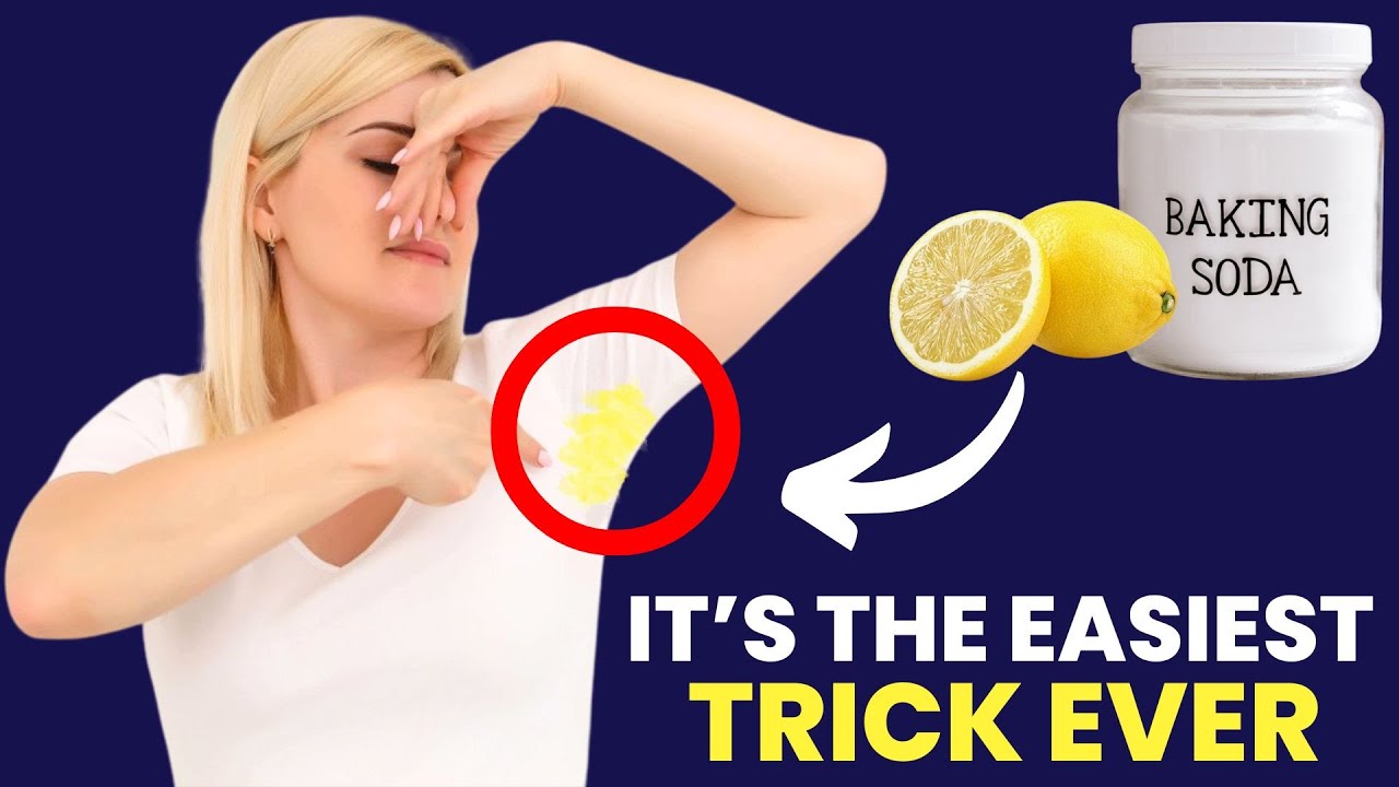 REMOVE Armpit Stains in Minutes - Works on Any Fabric!
