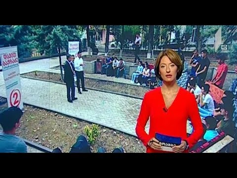 დავით ბაქრაძე მარნეულში სტუდენტებს შეხვდა