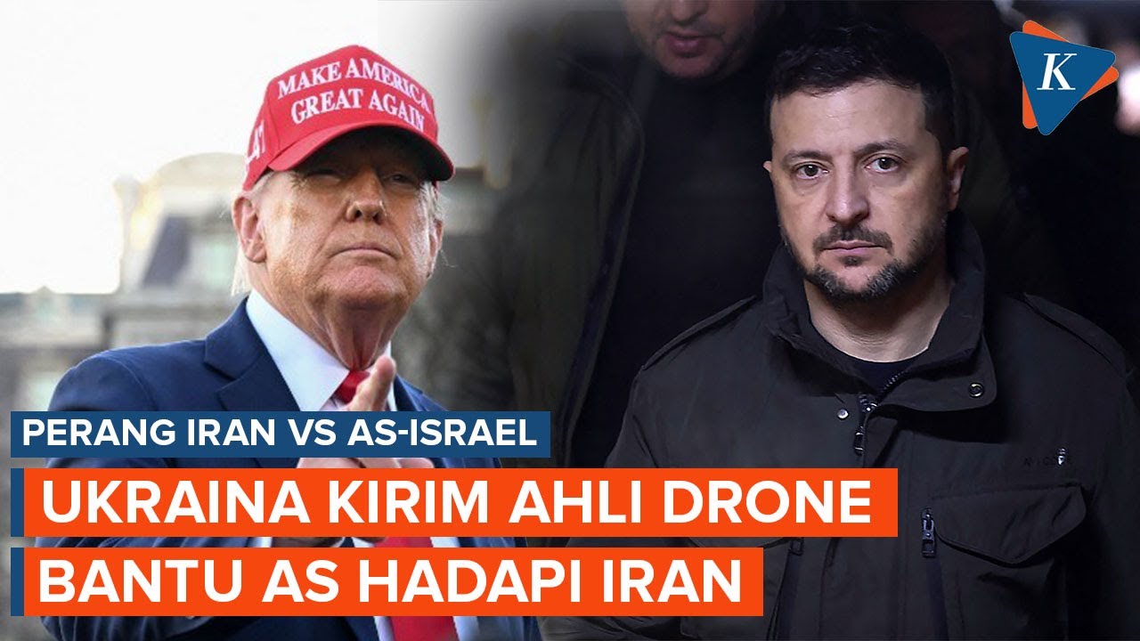 Ukraina Bakal Kirim Ahli Drone ke Timur Tengah Bantu AS Hadapi Iran