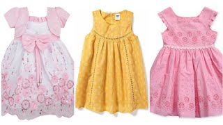 Soft colour baby dress design for summer season screenshot 3