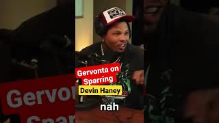 Gervonta Tank Davis on Sparring Devin Haney