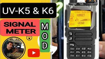 QUANSHENG UV-K5/6 , NEW SIGNAL METER MOD