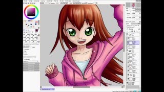 Beginner's Tutorial 4 - SAI Drawing Process - Shading / Highlights