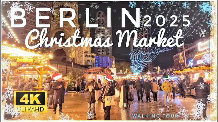 Berlin Christmas Market 2025 Ku’damm (Opening Night) | 4K Walking Tour 🎄