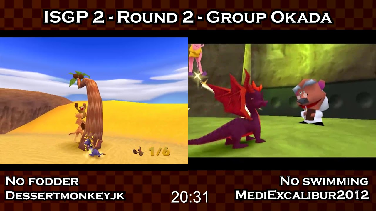 ISGP2 | Round 2 | Group Okada | DessertMonkeyJK vs. MediExcalibur2012