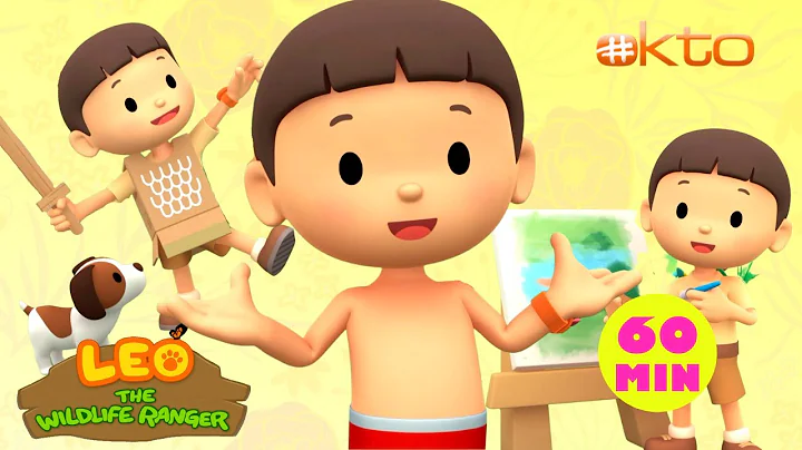 Best Stories of Leo the Wildlife Ranger | 1 Hour Compilation | Cartoons For Kids | @Mediacorp okto