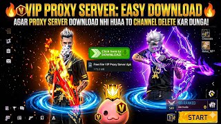 FREE FIRE VIP PROXY SERVER EASY DOWNLOAD IN 2 MINUTES 🚀🎁 screenshot 5