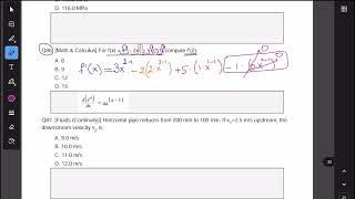 FE MATH | Q86: Power Rule Practice Problem