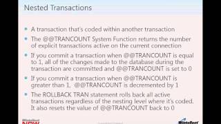 Transactions and Locking Sneak Peek by Mark Dunn