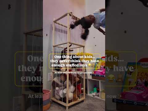 Stuffed Toys Organization Ideas for Kids 🧸✨