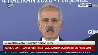 Gümüşhane - Bayburt Bölgesel Havali̇mani İnşaati İnceleme Programi 04.06.2026
