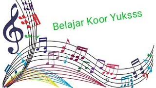 Belajar Koor - Damai bersamaMu (Gabungan)