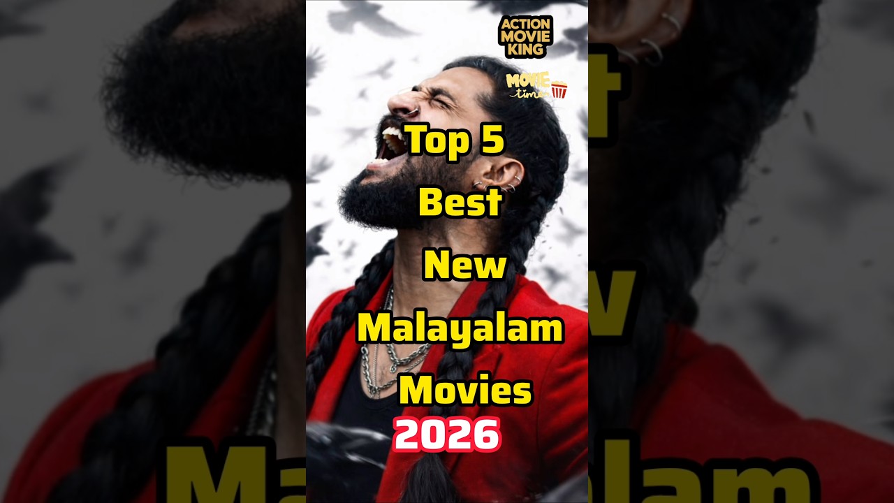 Top 5 Best New Malayalam Movies 2026 #newmalayalammovie #drishyam3 #top10movies