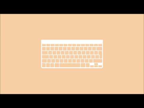 Geräusch einer Tastatur (Tippen am Computer) (Sound zum Entspannen und Einschlafen)
