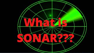 What is SONAR !! Characteristic PING 🔊🔊