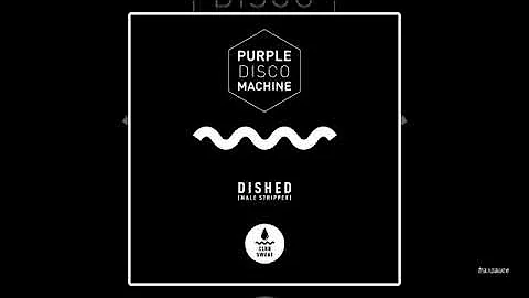 Purple Disco Machine - Dished (Male Stripper)