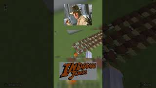 Minecraft Note Blocks: Indiana Jones #minecraft #indianajones #disney #harrisonford #lucasfilm