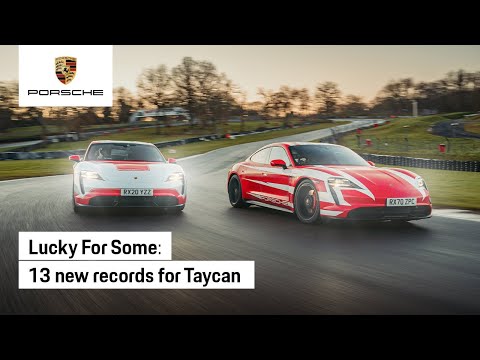 The Taycan Sets 13 New Electric Records